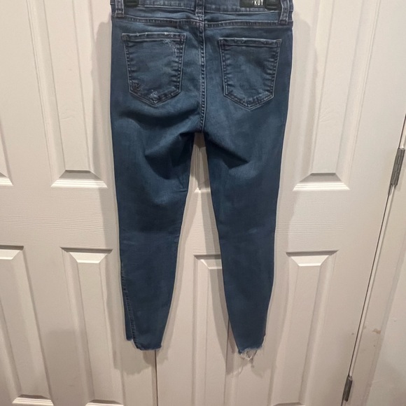 Kut from the Kloth frayed bottom jeans - Picture 6 of 11